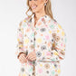 Floral Embroidery Blouse
