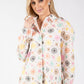 Floral Embroidery Blouse