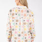 Floral Embroidery Blouse
