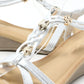 Starfish Braided Wedge Sandal