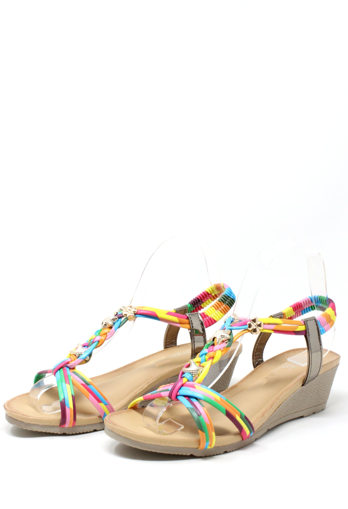 Starfish Braided Wedge Sandal