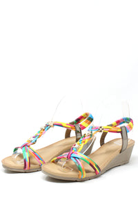Starfish Braided Wedge Sandal