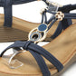 Disc Wedge Sandal