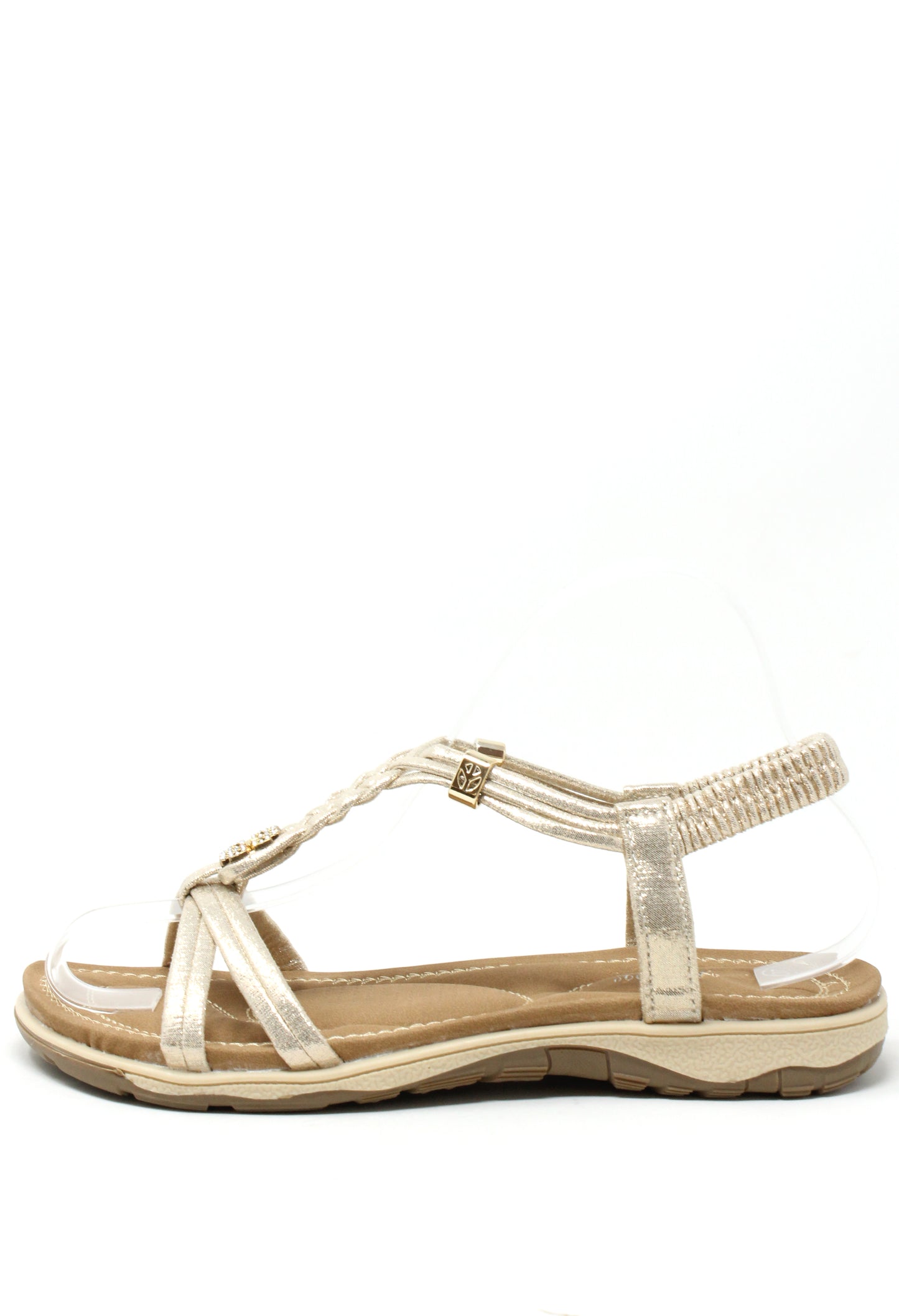 Braided Charm Sandal