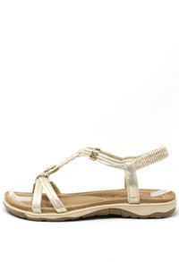 Braided Charm Sandal