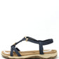 Braided Charm Sandal