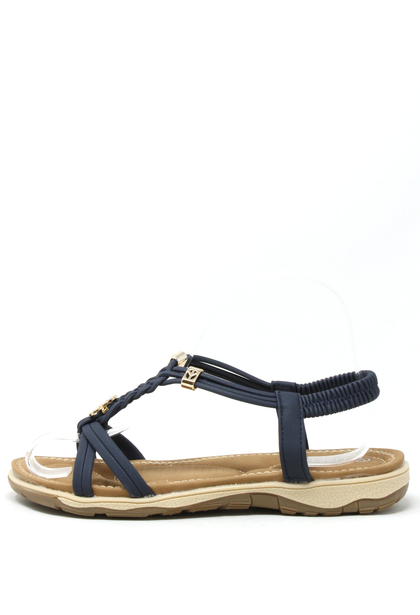 Braided Charm Sandal