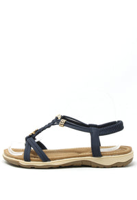 Braided Charm Sandal