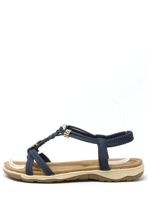 Braided Charm Sandal