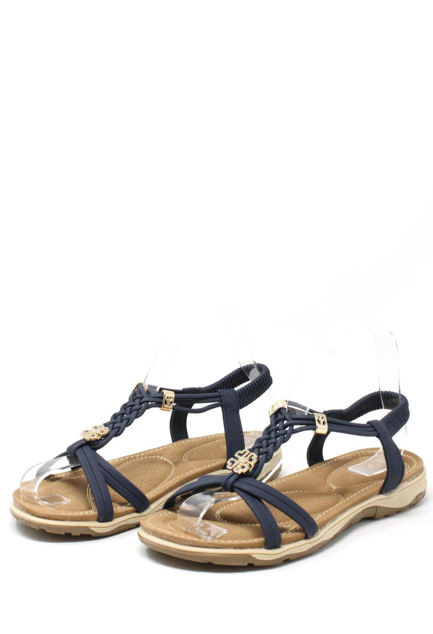 Braided Charm Sandal