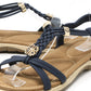 Braided Charm Sandal