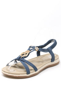 jeans blue sandal