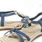 Disc and Floral Gem Sandal