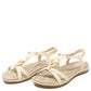 Disc and Floral Gem Sandal