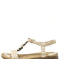 Wooden and Braid Sandal
