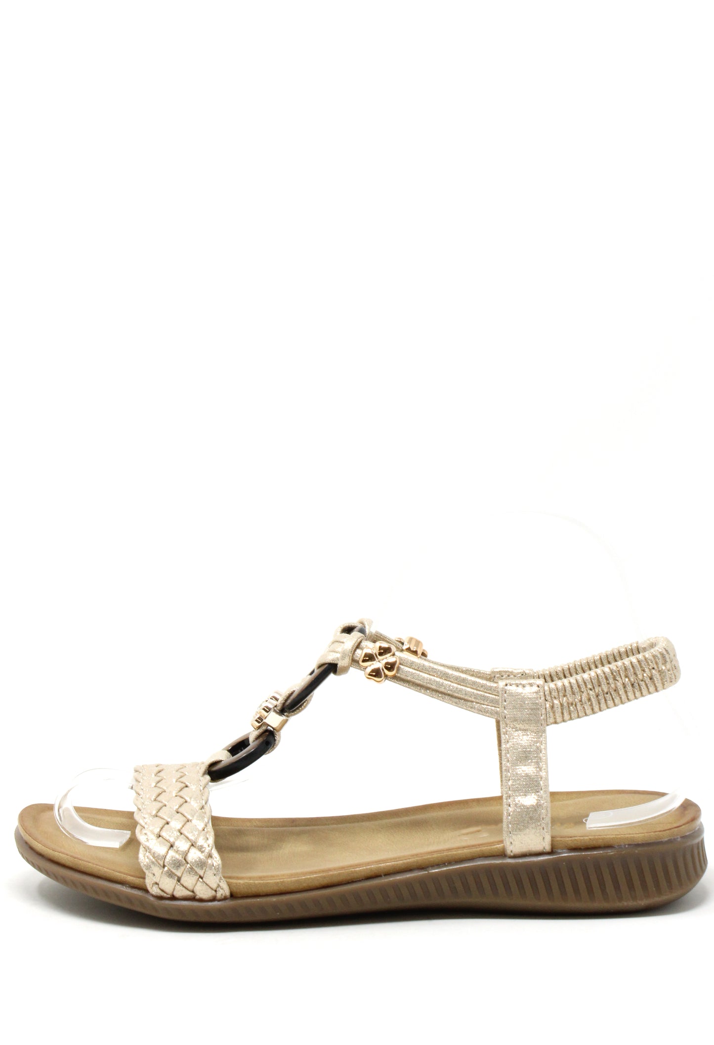 Wooden and Braid Sandal