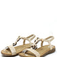 Wooden and Braid Sandal
