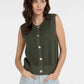 Gold Button Knitted Vest