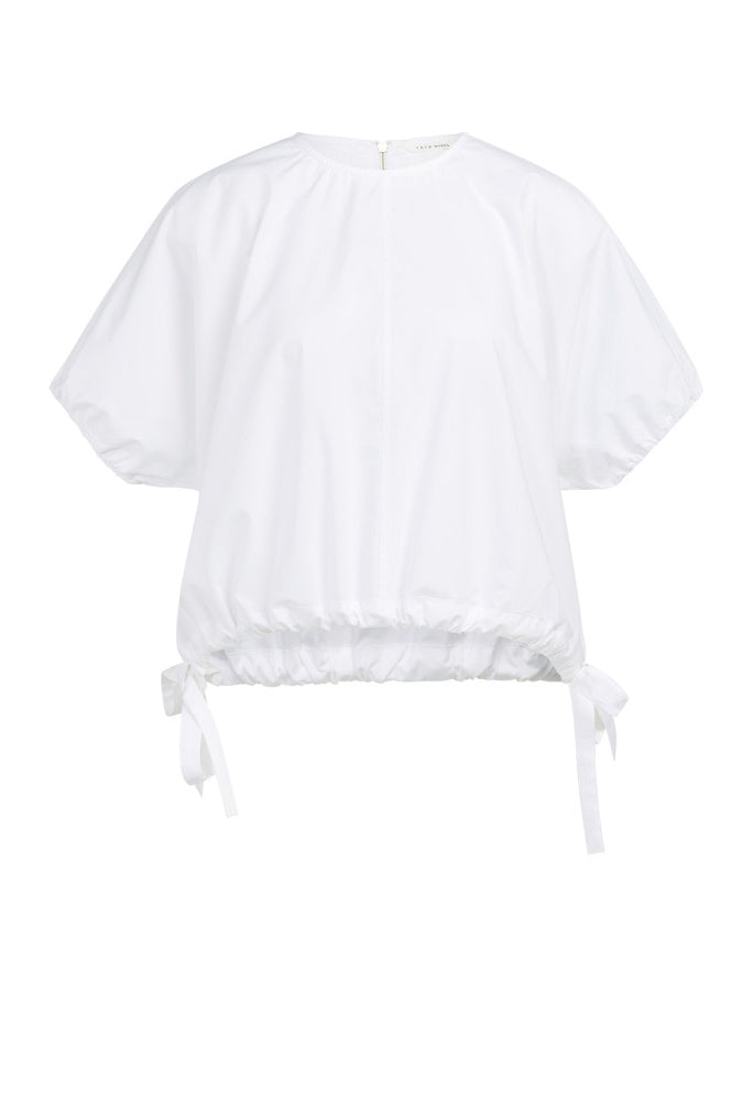 Puff Sleeve Boxy Top