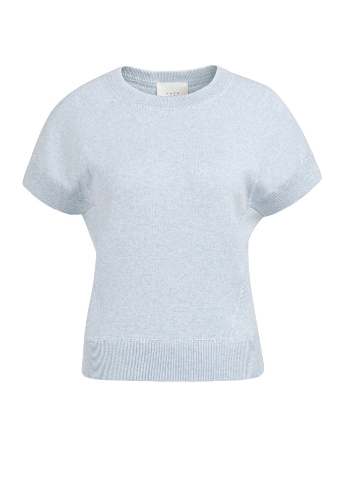 Short Sleeve Knit Jumper