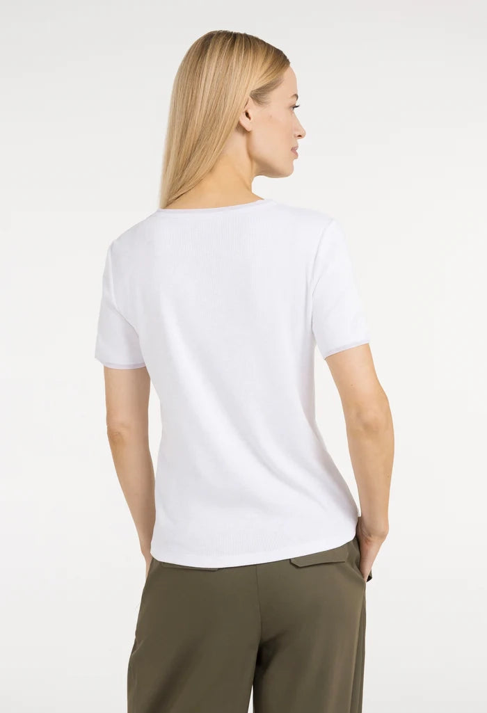 Mesh Detail T-Shirt