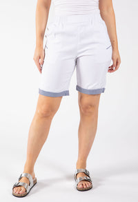 Pull On Bermuda Shorts