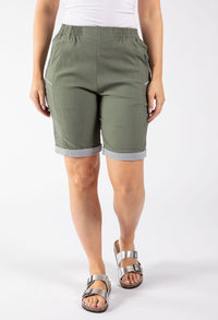 Pull On Bermuda Shorts