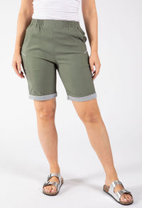 Pull On Bermuda Shorts