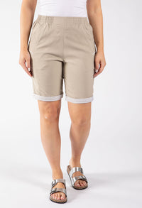 Pull On Bermuda Shorts