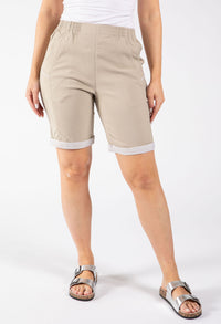 Pull On Bermuda Shorts