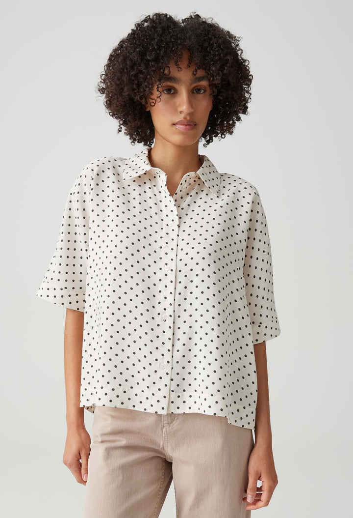 Farise Polka Dot Blouse