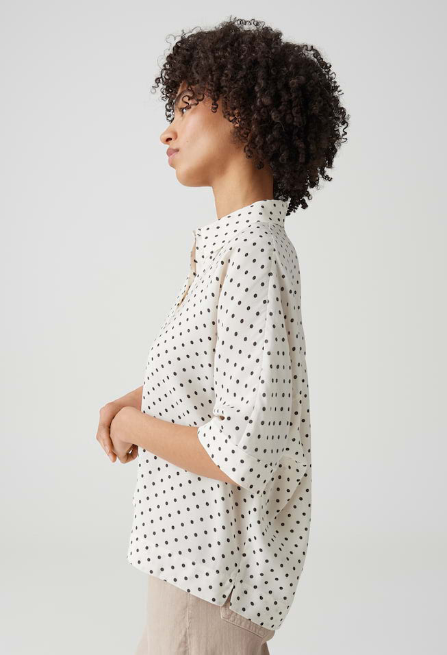 Farise Polka Dot Blouse