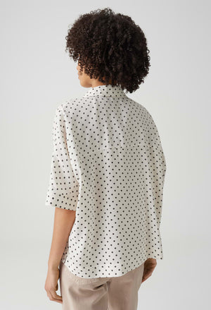 Farise Polka Dot Blouse