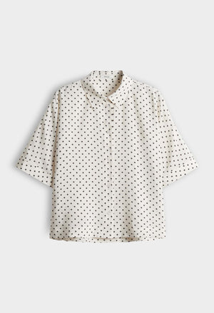 Farise Polka Dot Blouse