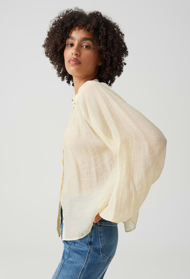 Fabrielle Oversized tunic blouse