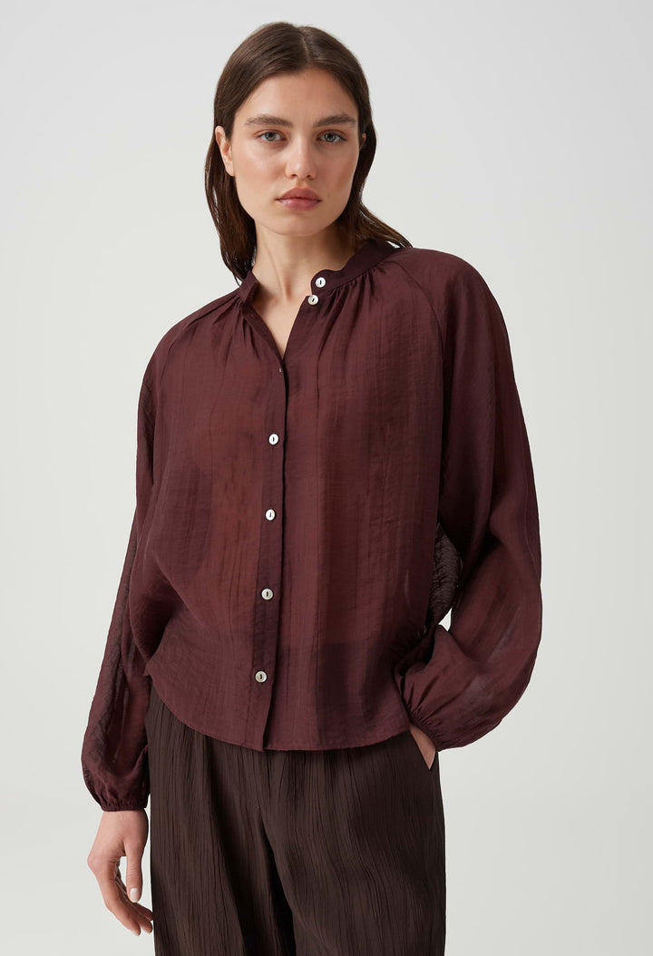 Fabrielle Oversized tunic blouse