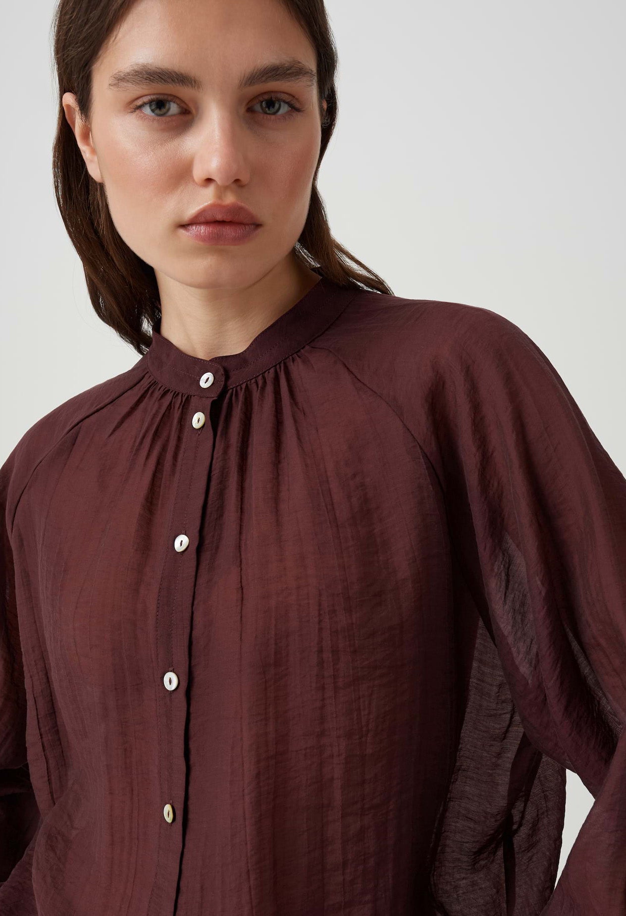 Fabrielle Oversized tunic blouse