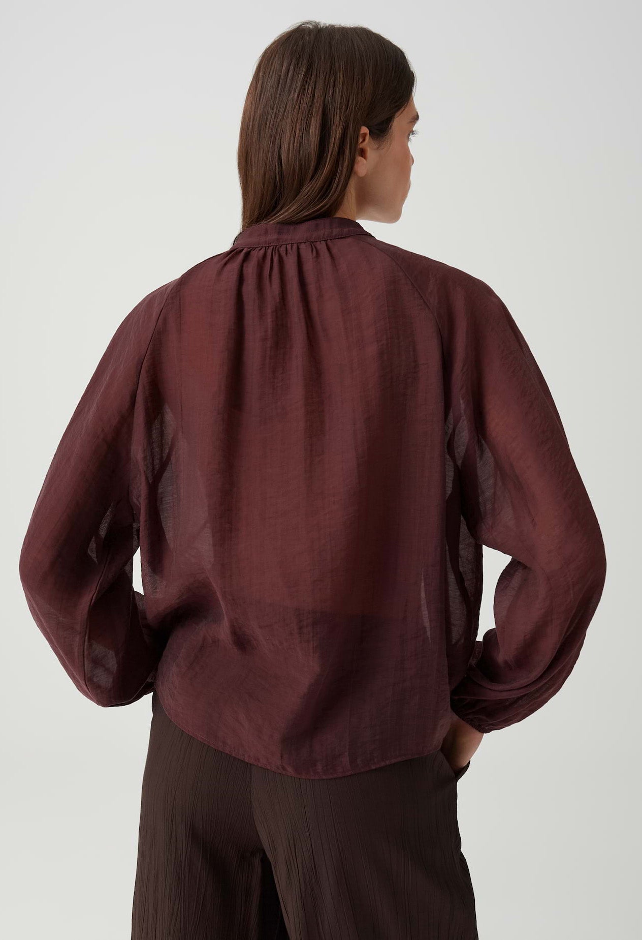 Fabrielle Oversized tunic blouse