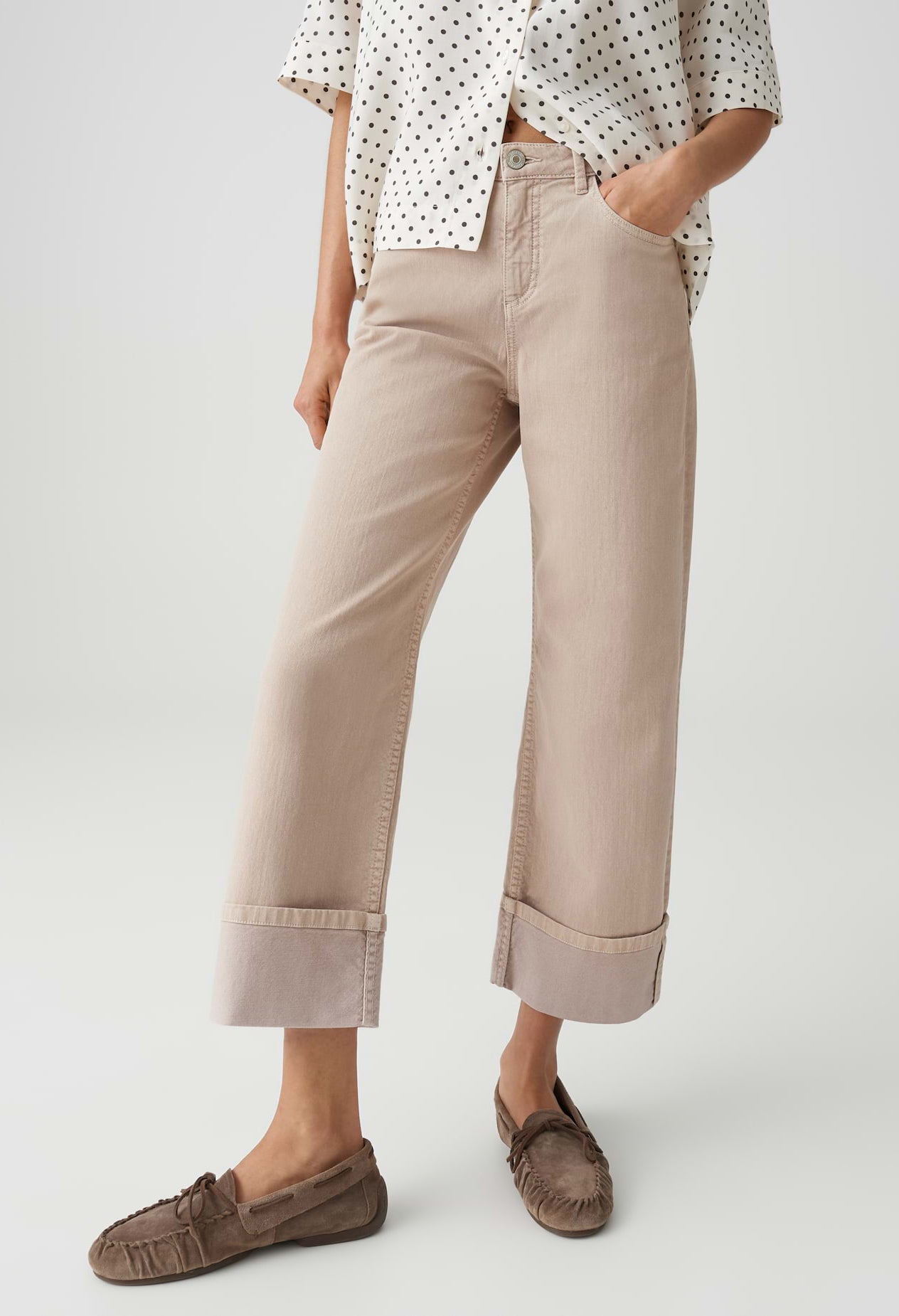 Miva City Color Wide-leg jeans