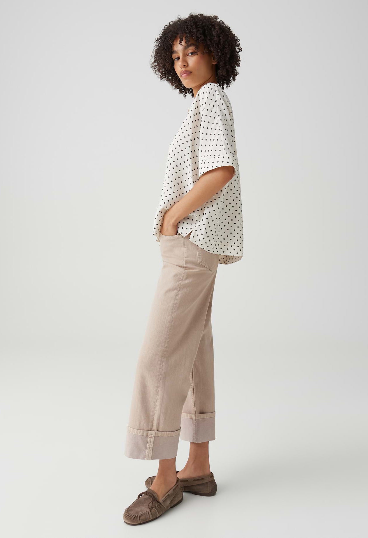 Miva City Color Wide-leg jeans