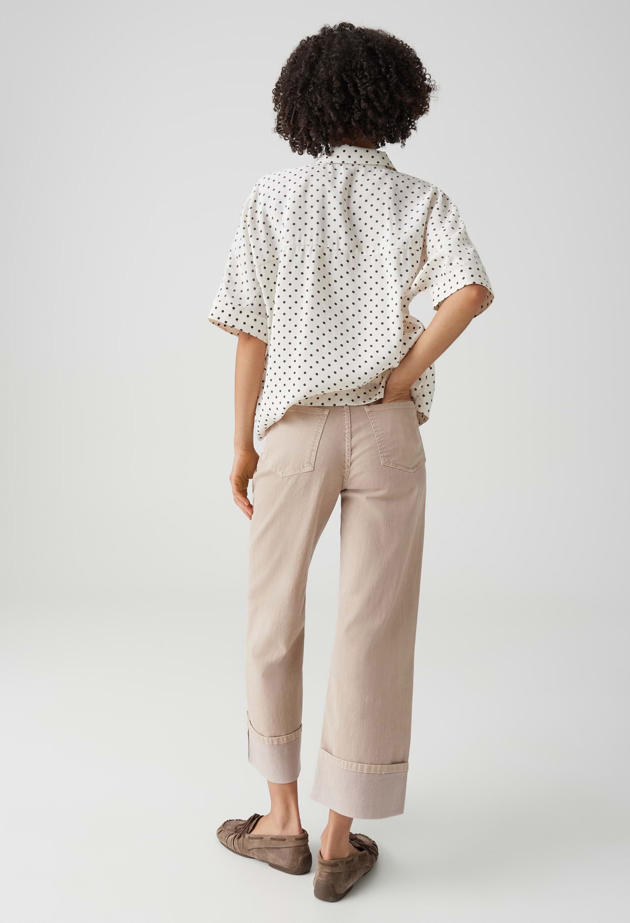 Miva City Color Wide-leg jeans