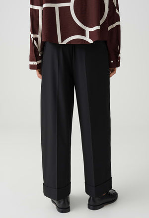Mozy Turn-up Relaxed City Pants