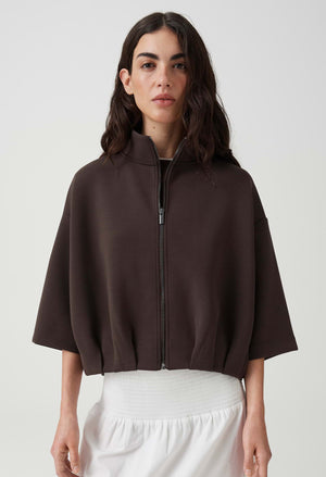 Galtos Sculptural Zip-Up Jacket