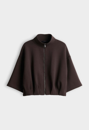 Galtos Sculptural Zip-Up Jacket
