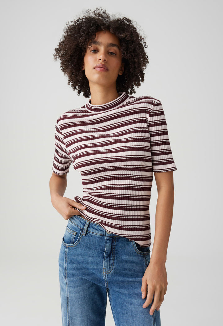 Sokira Striped Rib Top