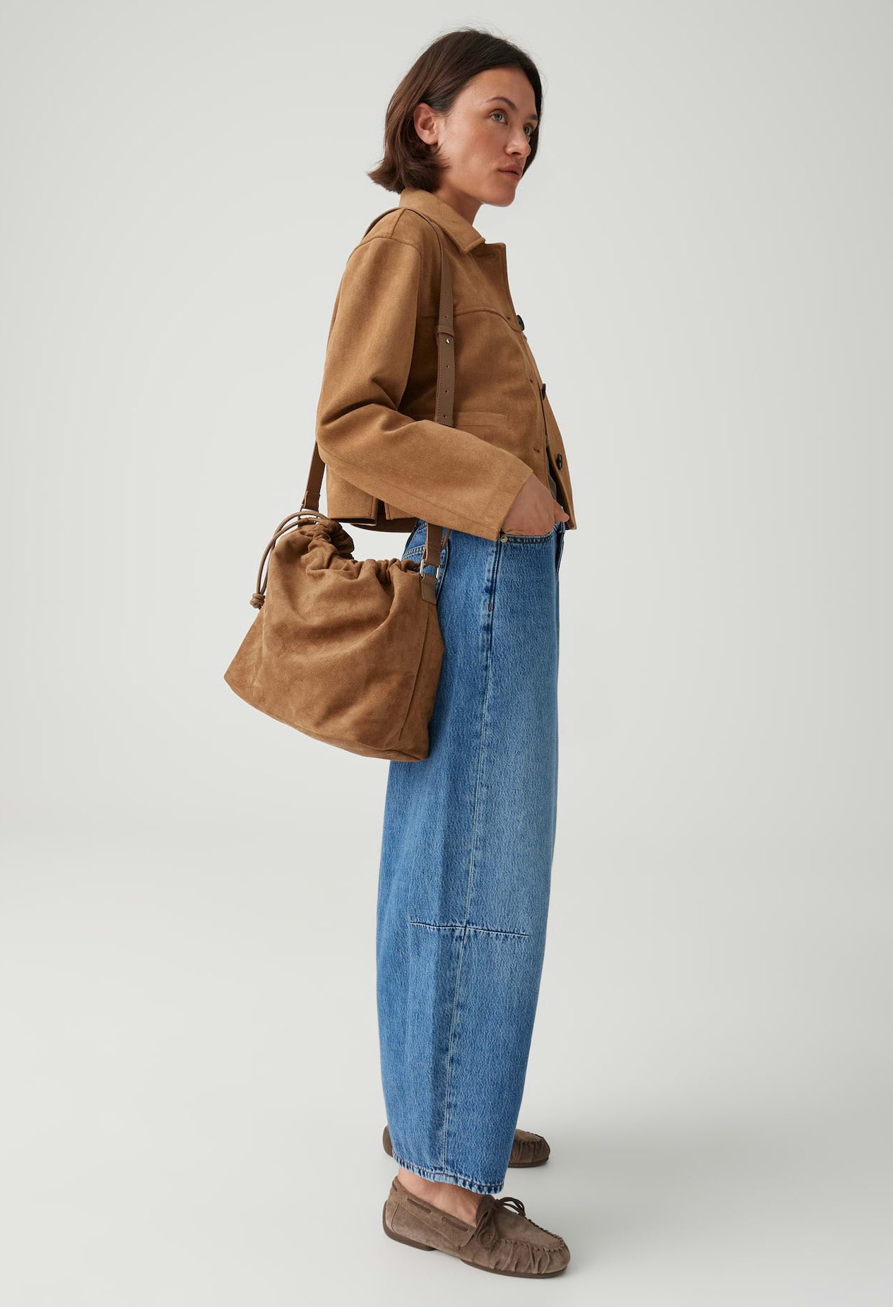 Aruby Faux Suede Bag