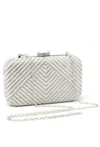 Pearl and Diamante Clutch Bag