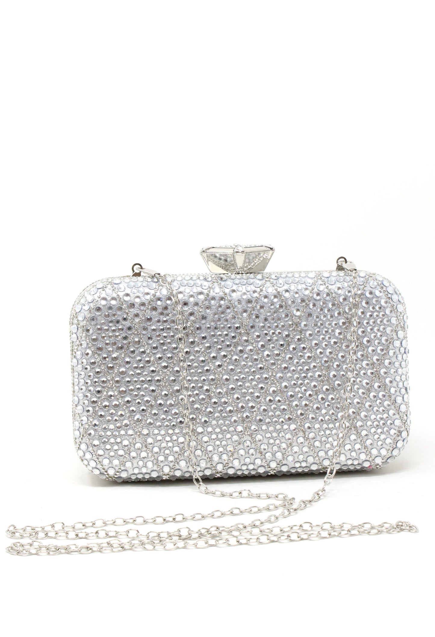 Diamante Drop Clutch Bag