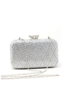 Diamante Drop Clutch Bag