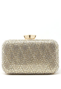 Diamante Drop Clutch Bag
